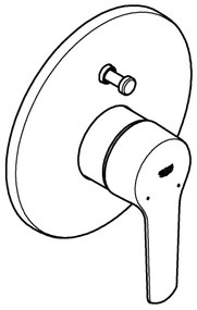 GROHE 23558002 - Miscelatore per vasca START, cromo lucido