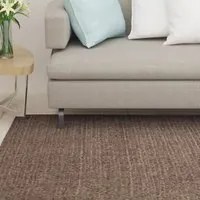 Tappeto in Sisal Naturale 80x350 cm Marrone cod mxl 62810