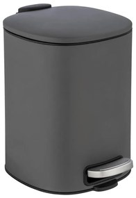 WENKO 24780100 - Cestino ALASSIO 20,5x27 cm grigio/nero