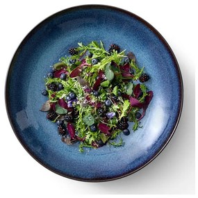 Ciotola nera/blu in gres ø 40 cm Gastro Dark Blue/Black – Bitz