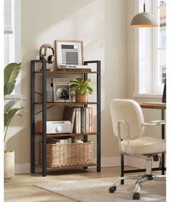 Libreria NAVARO marrone/nera