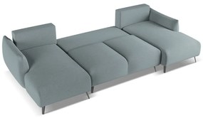 Divano angolare azzurro Malie – Makamii