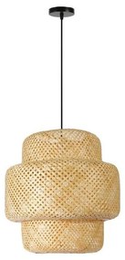 Immax 08268L - Lampadario a sospensione con filo HILO 1xE27/40W/230V diametro 47 cm bambù