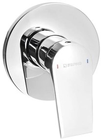 Sapho - Miscelatore doccia da incasso KAI cm cromo lucido