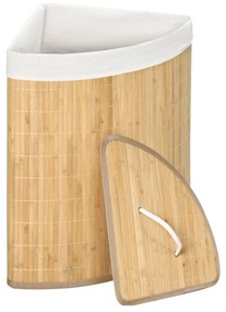 Cesto portabiancheria in bambù colore naturale 40 l Bamboo - Compactor