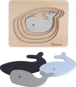 Puzzle in legno Whale – Kindsgut