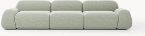 Divano componibile 4 posti in bouclé Wolke