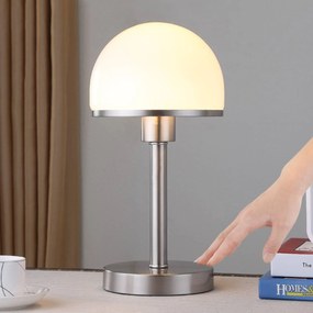 Lampada da tavolo Jolie Lindby, Camera da letto, Metallo, Moderno, Lampada da tavolo