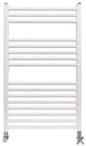 Termoarredo Scaldasalviette in alluminio bianco 860/500 Fondital COOL Interasse 50 cm