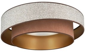 Brilagi - Plafoniera LED VEGAS SHINE LED/24W/230V diametro 60 cm marrone