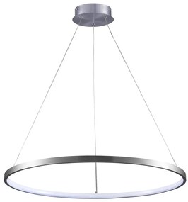 Lampadario LED a sospensione con filo LEA LED/20W/230V 4000K diametro 50 cm cromo opaco