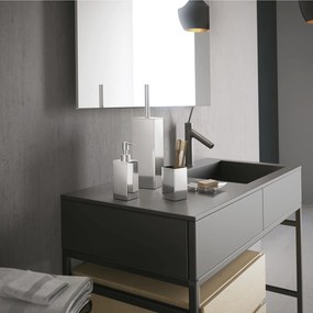 Set 4 Accessori D'Appoggio Gedy "Nemesia" Cromo Lucido