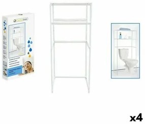 Scaffale da Bagno Confortime 158757 Metallo 61 x 28 x 134 cm (4 Unità) (61 x 28 x 134 cm)