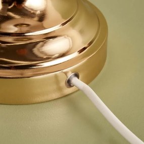 Lampada da tavolo AYD 1xE27/40W/230V beige/oro