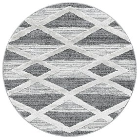Tappeto rotondo grigio ø 160 cm Pisa - Ayyildiz Carpets