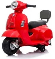 Piaggio Mini Vespa GTS Elettrica 6V per Bambini Rossa