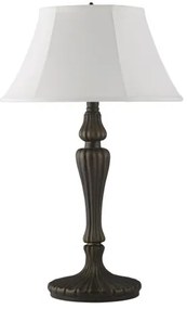 Searchlight EU46091WH - Lampada da tavolo AMY 1xE27/60W/230V