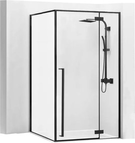 Cabina doccia Fargo 100x80 Black Mat
