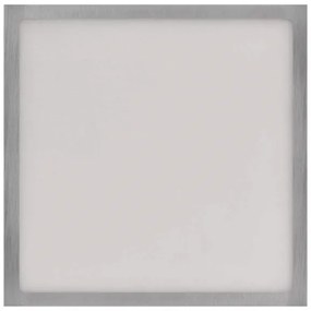 Plafoniera LED LED/21W/230 3000/3500/4000K 22,5x22,5 cm cromo