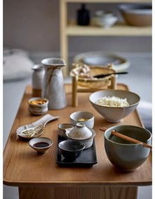 Set di 4 ciotole in gres e vassoio per sushi Masami - Bloomingville