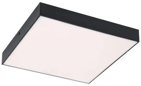 Rabalux - Plafoniera LED da soffitto LED/18W/230V 3000-6000K IP44 nera