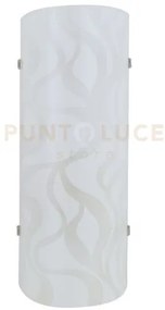 Applique a parete led jasmine bianca led 11w 1210lm 4000k 10x10x26c...