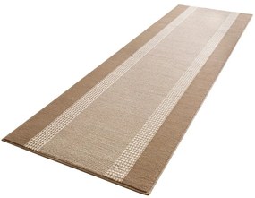 Runner beige-marrone , 80 x 200 cm Basic - Hanse Home