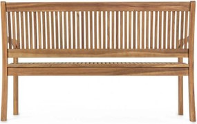 Panca 2 Posti 120x62x88 h cm in Legno Marrone...