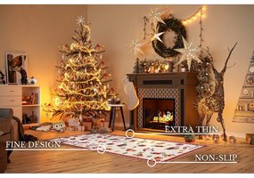 Runner rosso con motivo natalizio 80x200 cm Red Christmas - Villeroy&amp;Boch