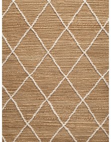 Passatoia di colore naturale in iuta tessuta a mano 80x200 cm Kunu – Hanse Home