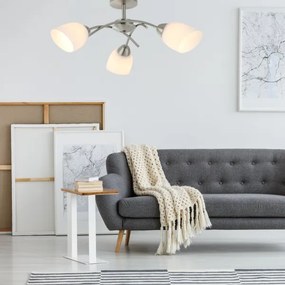 Lampadario a plafone DONNA 3xE27/60W/230V nichel