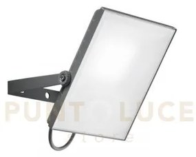 Proiettore led axel silver 50w 5500lm cct 3000k-4000k ip65 22,8x3,8...