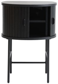 Comodino nero Nola – Unique Furniture