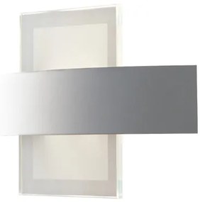 Lampadario Applique Led Tresor Moderno Colore Bianco 10W Mis 24 x 12 x 5 cm