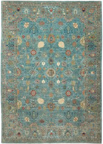 Samarkand Tappeto orientale 340x250 Grigio (Pakistan) Annodato A Mano