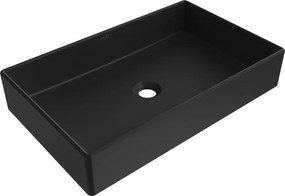 Mexen Goya lavabo da appoggio 60 x 37 cm, nero opaco- 22186085