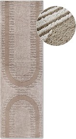 Passatoia beige 80x240 cm Bartoux Beige - Elle Decoration