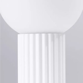 Sollux SL.1711 - Lampada da tavolo HALO 1xG9/8W/230V diametro 12 cm bianco