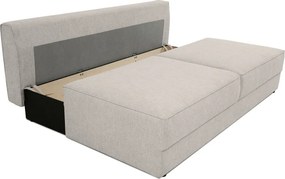 Divano beige allungabile/con contenitore 202 cm Dora – Scandic