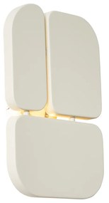 Lampada da parete di design beige a 3 luci - Planes