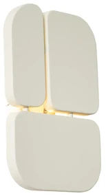 Lampada da parete di design beige a 3 luci - Planes