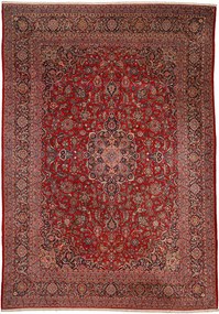 Kashan Tappeto persiano 270x370 Rosa (Iran) Annodato A Mano