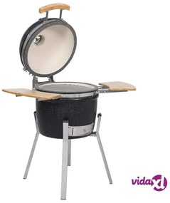 vidaXL Barbecue Kamado in ceramica griglia fumatore 76 cm