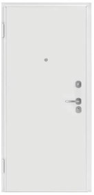 Pannello per porta d'ingresso coordinato Vega rivestito laminato bianco L 97  x H 212 cm, Sp 0.06 mm