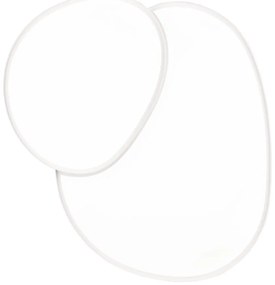 Plafoniera LED bianca 63,5x77 cm Rise - Trio