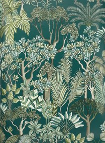 Manuel Canovas Tapete Morny - Bleu Canard