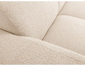 Divano angolare beige in tessuto bouclé (angolo sinistro) Molino - Micadoni Home