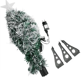 Aigostar - Albero di Natale LED RGBY da esterno 55xLED/3,6W/230V/8 funzioni 60cm IP44