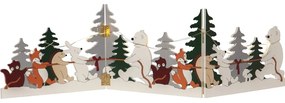 Decorazione luminosa con motivo natalizio Forest Friends - Star Trading