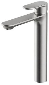 Cersanit S951-335 - Rubinetto del lavandino CREA 27,4 cm nichel